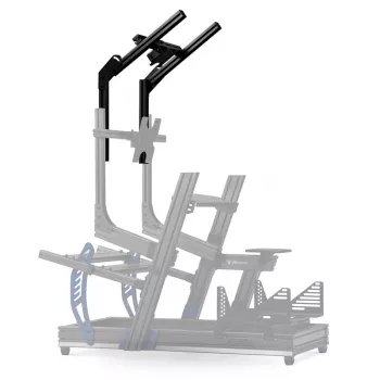 Next Level Racing | GTElite Direct Mount Overhead Monitor Add-On | Fino a 32 pollici | nero