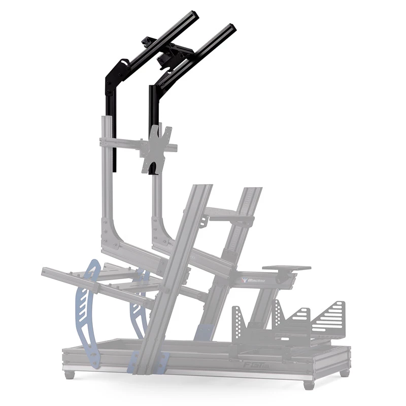 Next Level Racing | GTElite Direct Mount Overhead Monitor Add-On | Fino a 32 pollici | nero