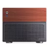Jonsbo N4 Case Microtower Nero Acciaio robusto Case PC compatto