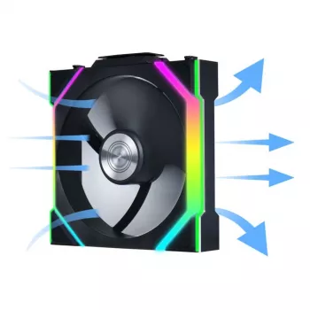 Lian Li 12SL1W3B nero