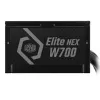 Alimentatore Elite NEX White 700W 80+ nero cavi Mesh