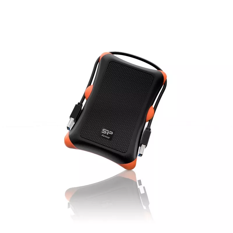 SILICON POWER Armor A30 - disco rigido - 2TB - esterno (portatile) - 2.5 (6,4 cm) - USB3.0 - nero (SP020TBPHDA30S3K)
