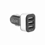 Sbox caricabatterie da auto CC-331B 3,1 A nero/grigio