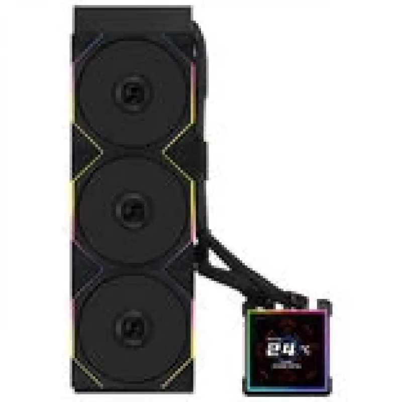 Dissipatore a liquido AiO lian li HydroShift II LCD-S 360mm con RGB e display LCD