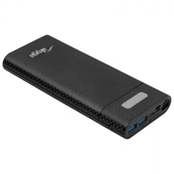 Akyga AK-BC-04 case powerbank 20000 mAh, 8x 18650, 18W PD QC4+, USB-C, 2x USB-A, Lightning