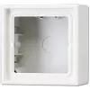 Scatola di installazione JUNG LS 581 A WW, scatola apparecchio 81×81×47 mm, bianco