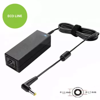 Alimentatore per laptop Acer 45W: 19V, 2,37A