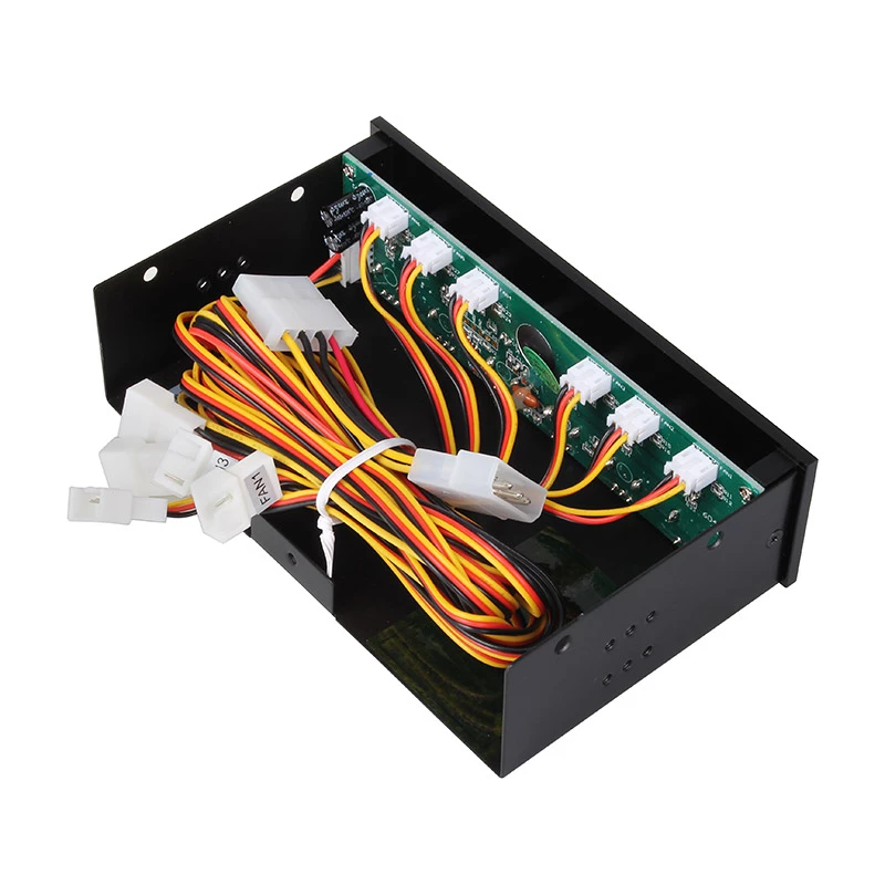 Controllo ventole Akasa AK-FC-08BKV2 nero 6 canali