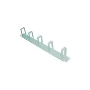 LogiLink - pannello di gestione cavi - grigio chiaro, RAL 7035 - 1U - 48,3 cm (19)