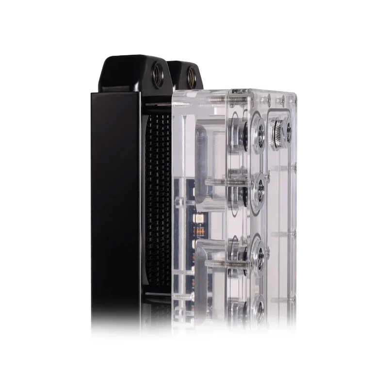 Kit di montaggio Alphacool 15724 nero acciaio inox altezza 17 mm