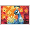 Set di pittura e colata Ravensburger CreArt Proud Peacock — set di pittura