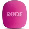 Microfono da intervista a mano Interview GO di Rode, rosa