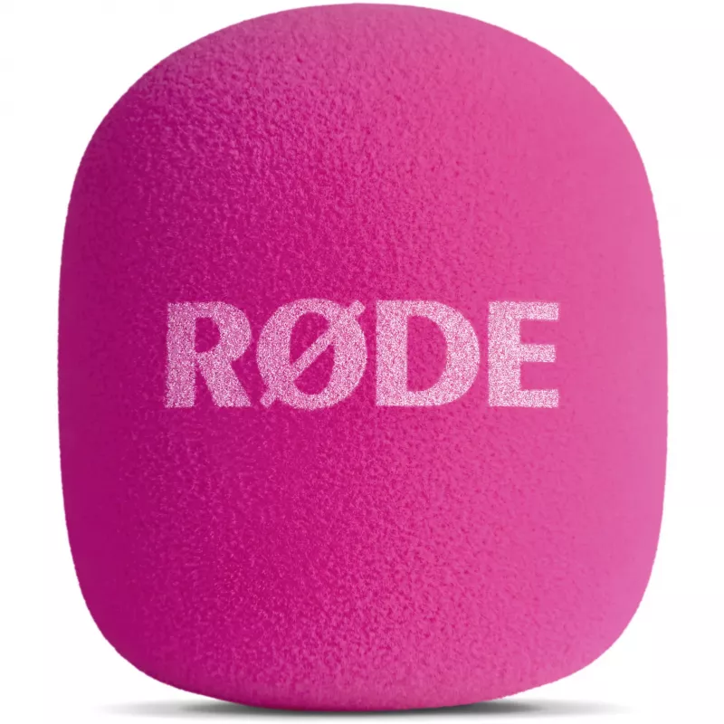 Microfono da intervista a mano Interview GO di Rode, rosa