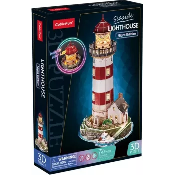 Puzzle 3D 72 pezzi lanterne versione notturna