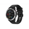 Cinturino in silicone FIXED per Garmin QuickFit 26mm Nero — cinturino di ricambio per orologio 26 mm