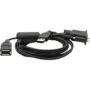 CAVO USB A Y SERIE VM – USB/USB1-PORT A CONNETTORE MASCHIO USB TIPO-A 6 FT (1,8 m) HOST E CONNETTORE FEMMINA USB TIPO-A 0,5 FT (0,15 m) CLIENT