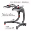 Rastrelliera regolabile per manubri Hms Premium STR10 Pro
