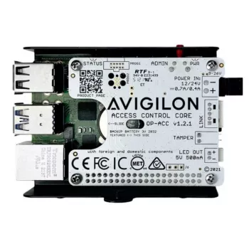 Modulo di espansione Avigilon OP-CR-ACC nero grigio metallizzato