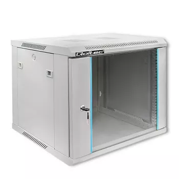 Armadio rack QOLTEC 19 pollici 9U 600x500x600 montaggio a parete o a pavimento case per server
