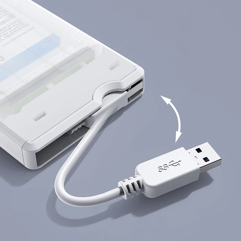 GrauGear case esterno per disco fisso 2.5HDD/SSD USB 3.2 alluminio - case per unità - 2,5