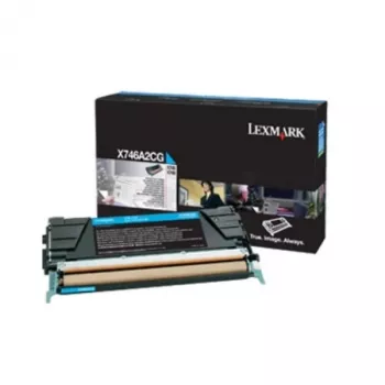 Lexmark X746A3CG - Toner ciano - per X746de, X748de, X748dte