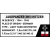 Set di costruzioni Cobi Blocks Jagdpanzer 38t Brave, 731 pezzi