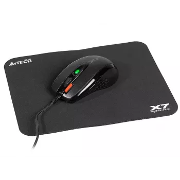 Mouse gaming A4Tech X-7120 USB Type-A ambidestro 2000 DPI, 3 ms, con filo, nero