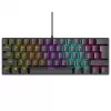Tastiera meccanica RAMPAGE PLOWER K60 con switch blue e retroilluminazione RGB