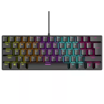 Tastiera meccanica RAMPAGE PLOWER K60 con switch blue e retroilluminazione RGB
