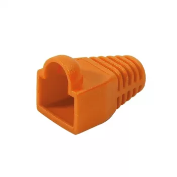 Connettore CAT.6 RJ45 100 pezzi, arancione