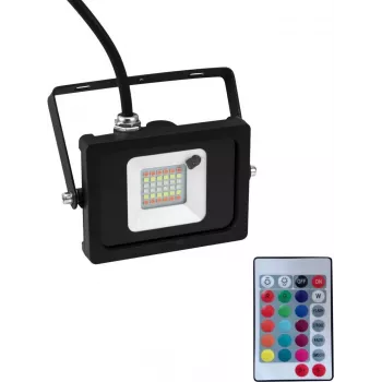 Faretto LED EUROLITE FL-10 SMD RGB IP65 10W, faretto RGB da esterno compatto