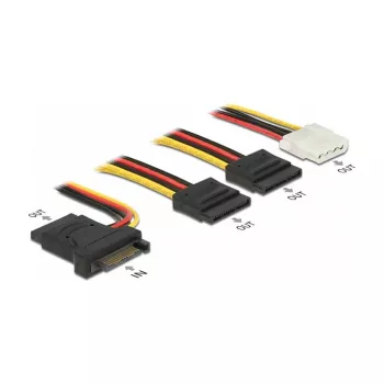 Cavo di alimentazione interno DeLOCK 60171 0,2 m SATA 15 pin connettore maschio