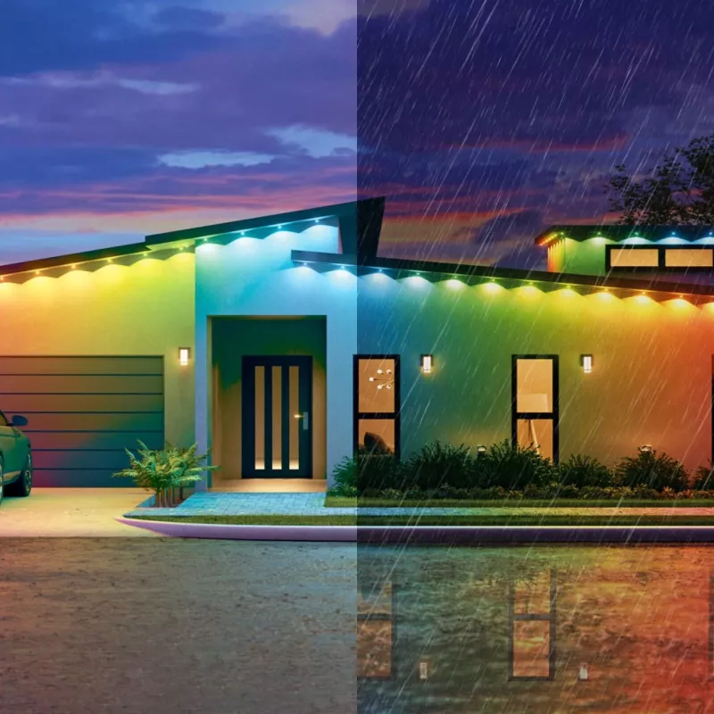 Luci da esterno Nanoleaf N7401E00-5POL 5 m multicolore permanente