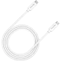 CANYON UC-44, Cavo, U4-CC-5A1M-E, Gruppo cavo USB4 TYPE-C a TYPE-C 40G 1m 5A 240W(ERP) con E-MARK, CE, ROHS, bianco