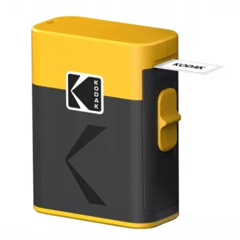 Etichettatrice Kodak Label ERA M50 Bluetooth per etichette da 14 mm con rotolo giallo