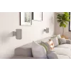 Supporto da parete Vogels | Supporto da parete per diffusore per Sonos Era 100 | Inclinabile, orientabile | Portata massima 7 kg | Bianco