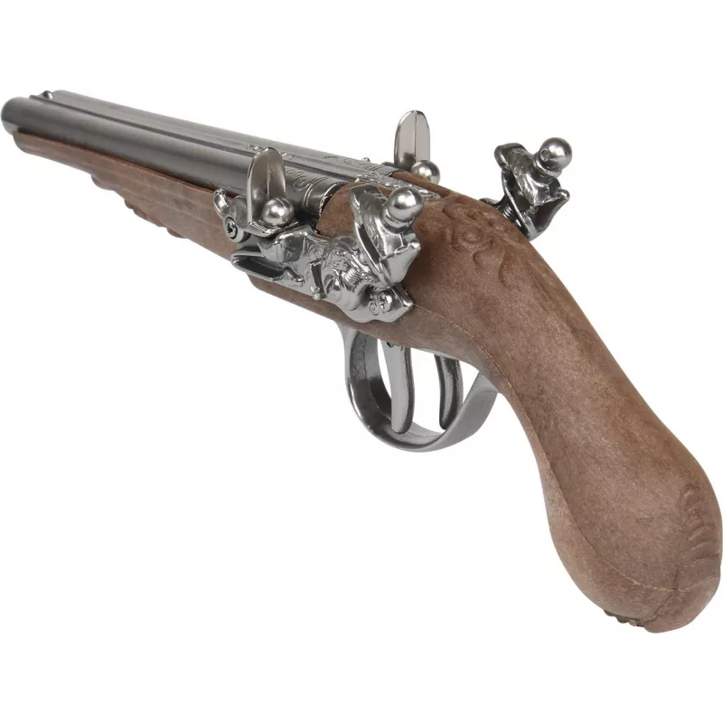 Pistola pirata in metallo giocattolo Pulio modello 15541/0 con design realistico