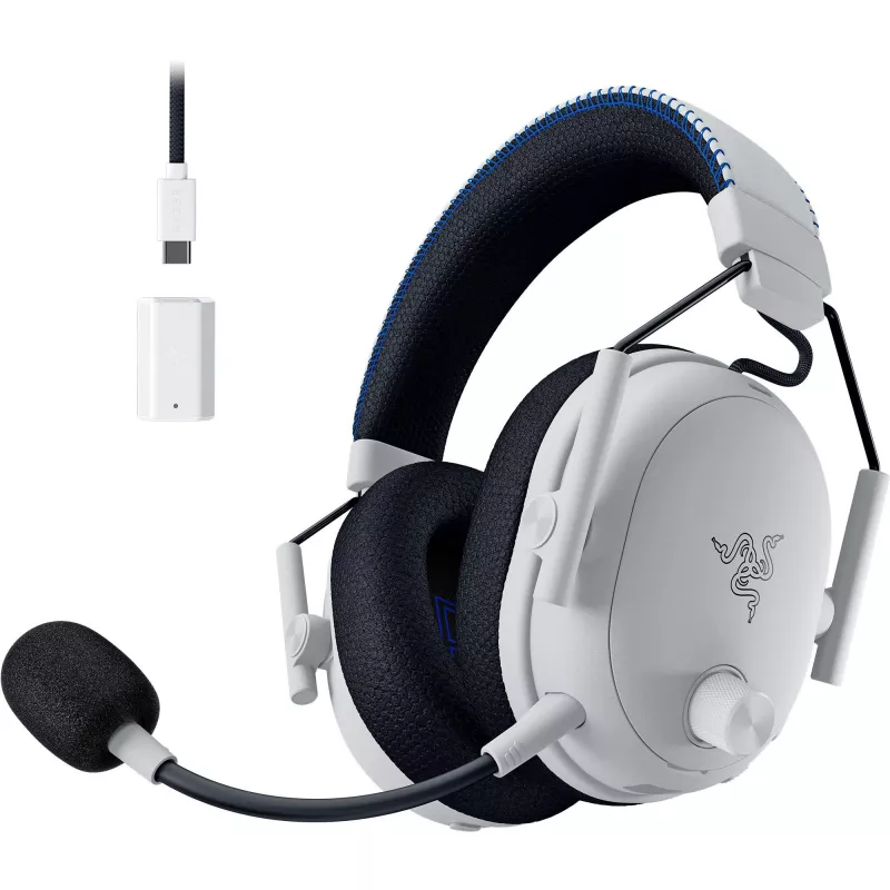 Cuffie Razer BlackShark V3 Pro con filo e senza fili Bluetooth bianche