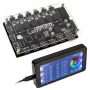 Controller ventole e ARGB Lamptron LAMP-RF625B, nero – controllo wireless per ventole PC e LED RGB