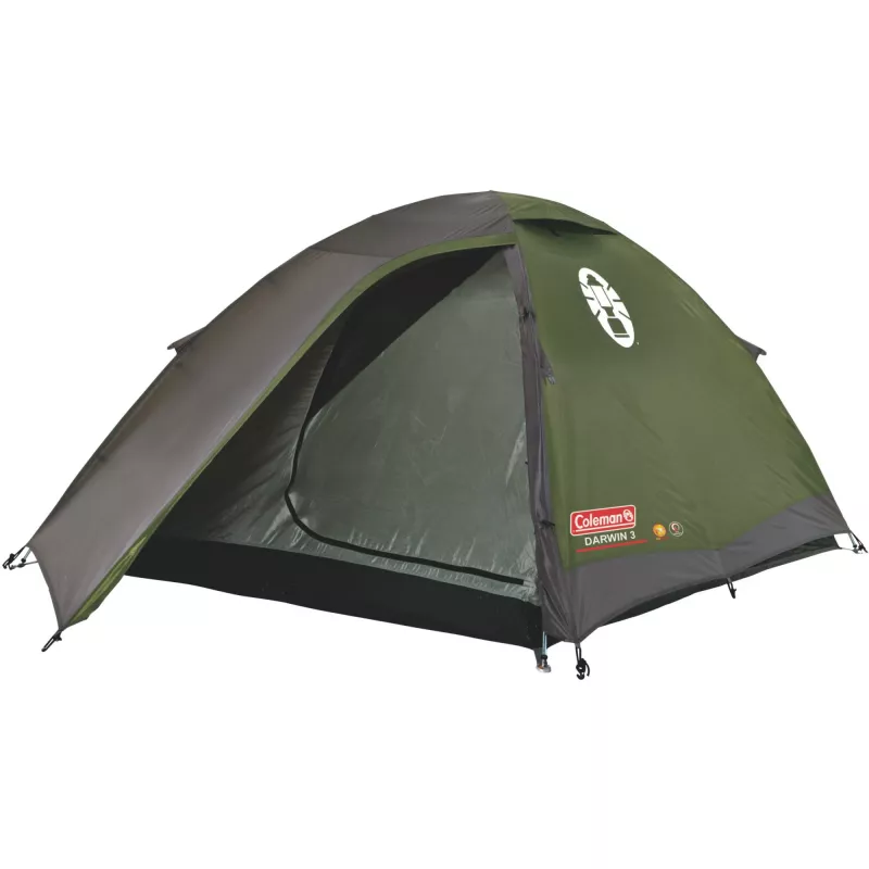 Tenda a cupola Coleman Darwin 3 3 persone Verde Paleria in acciaio