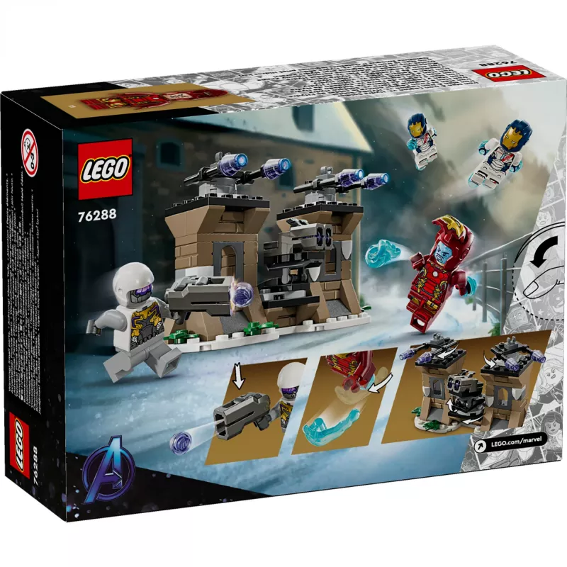 Set da costruzione LEGO 76288 Marvel Super Heroes Iron Man Iron Legion con minifigure soldato HYDRA, modello da costruire