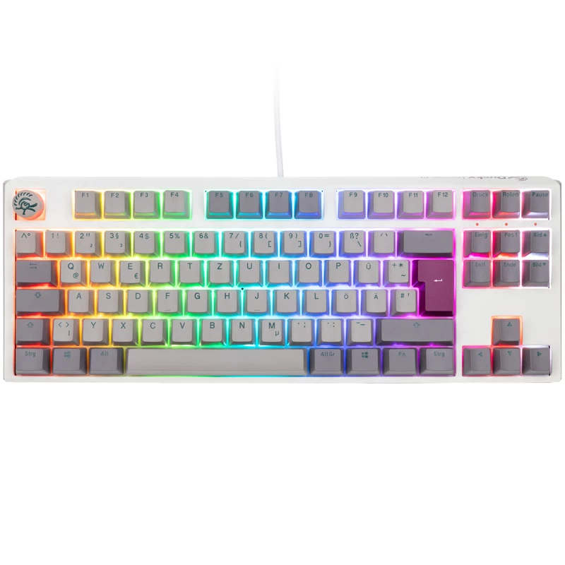 Tastiera Ducky One 3 TKL Mist grigia gaming USB tedesca