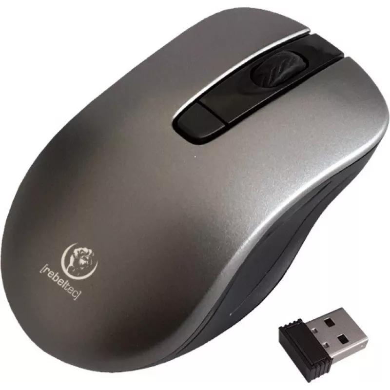 Mouse ottico wireless Rebeltec RBLMYS00058 USB
