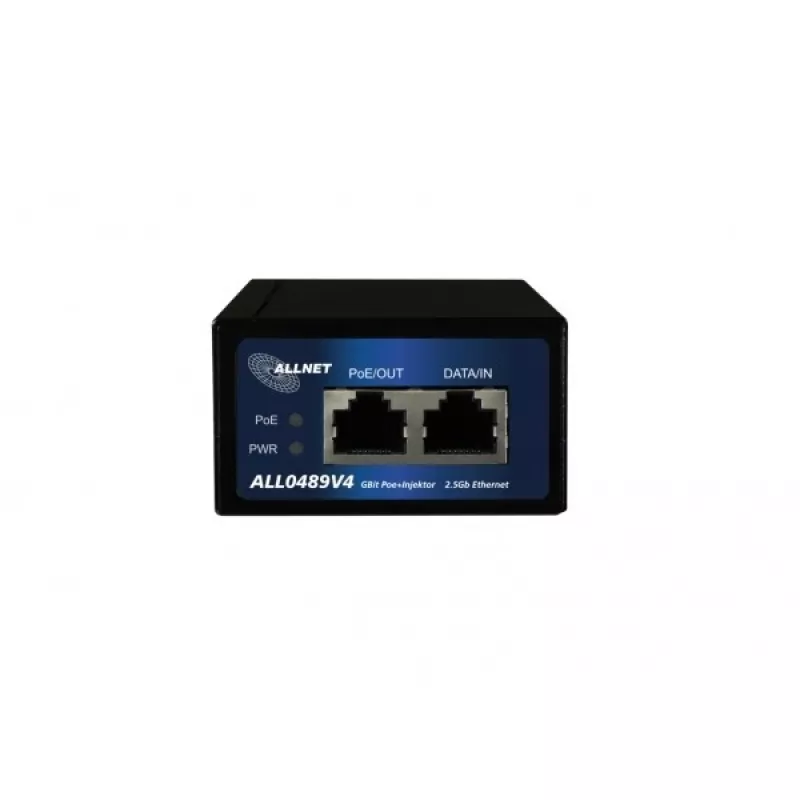 Switch di rete ALLNET ALL0489V4 Power over Ethernet PoE nero