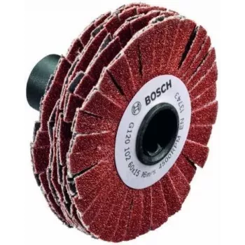 Rullo abrasivo 15 mm, grana 120 — Bosch 1600A00155 (rullo abrasivo flessibile)