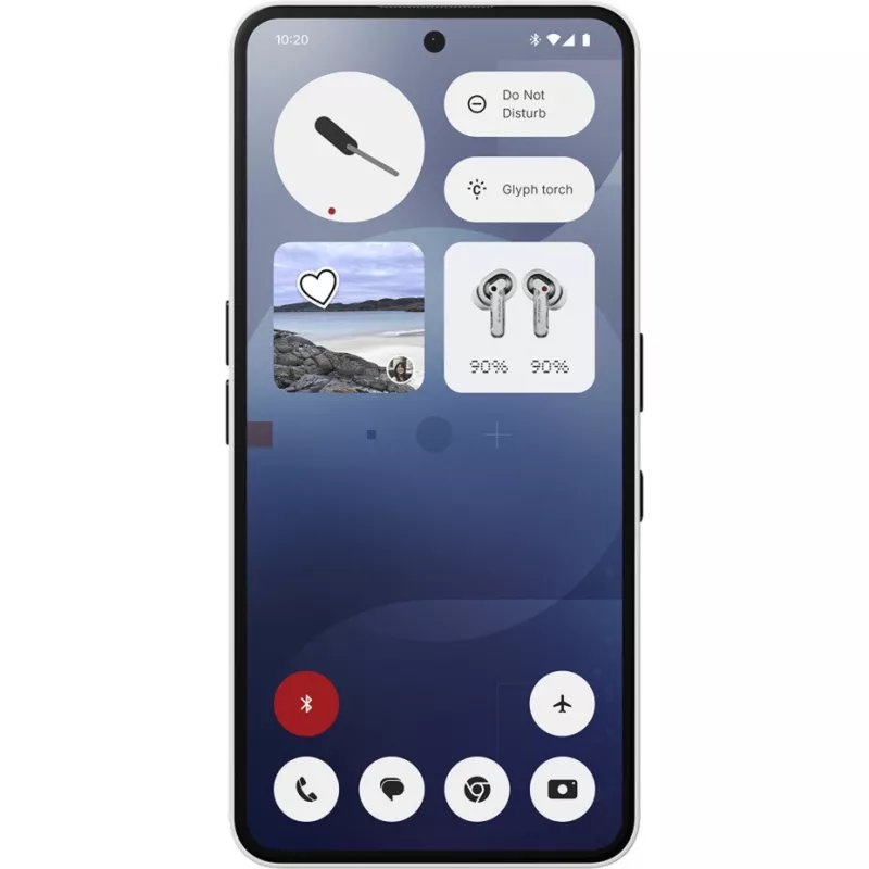 Nothing Phone (3a) 17,2 cm (6,77 pollici) Dual SIM Android 15 5G USB Type-C 12 GB 256 GB 5000 mAh bianco