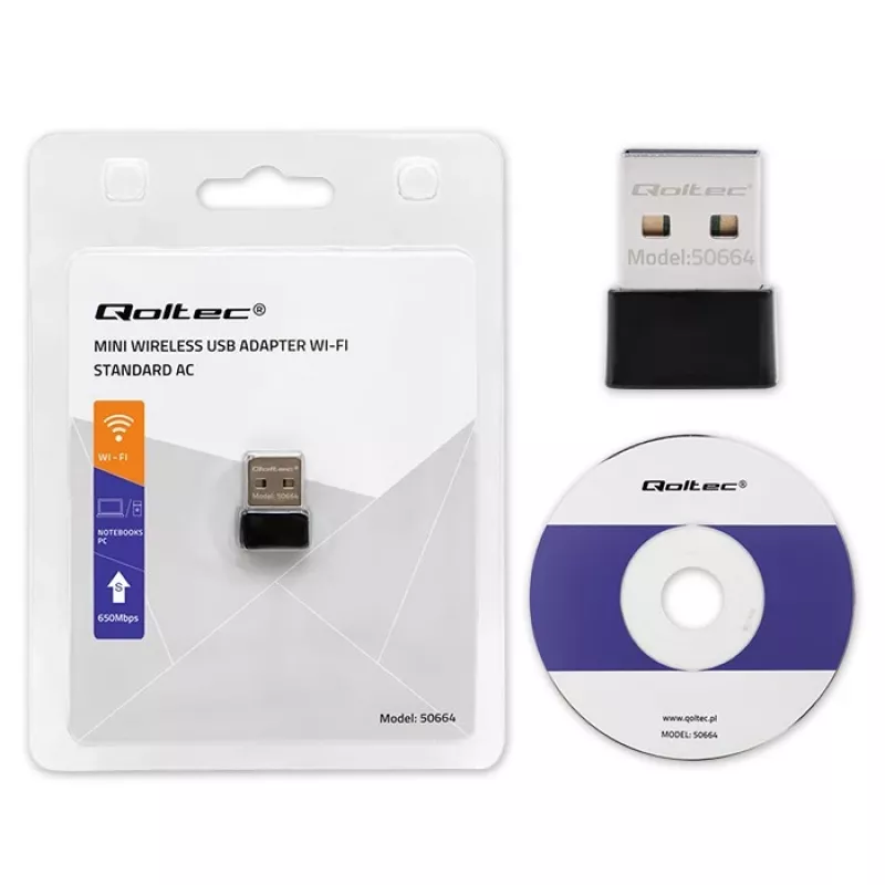 Adattatore wireless mini-USB WLAN ultra-rapido