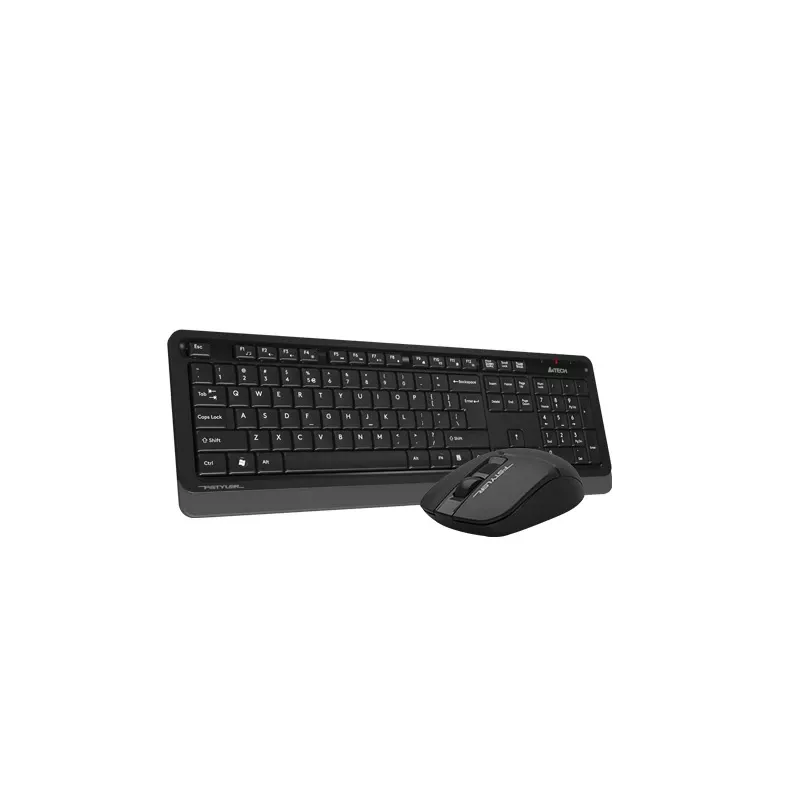 Set tastiera e mouse wireless A4Tech Fstyler FG1012, nero