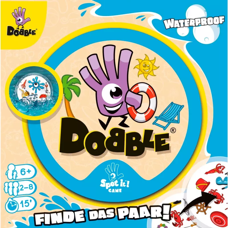 Dobble Waterproof, gioco di carte
