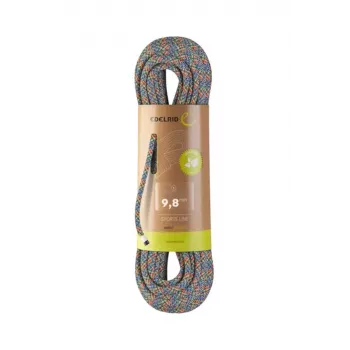 Corda da arrampicata EDELRID Se Puffin 9,8 mm, 70 m, corda singola dinamica, colori vari